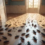 swarm of flies untidy floor dream meaning