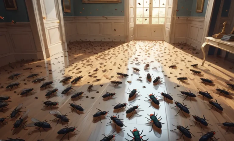 Swarm Of Flies Untidy Floor Dream Meaning