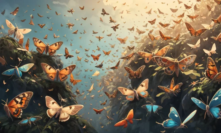 Swarm of Moths Dream Meaning