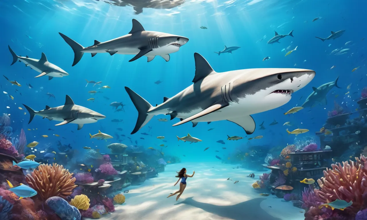 swimming with sharks dream meaning