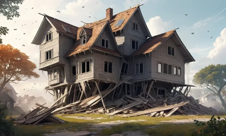 The House Is Collapsing Dream Meaning