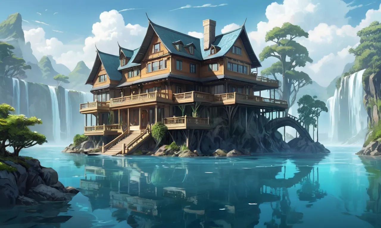 the house is surrounded by water dream meaning