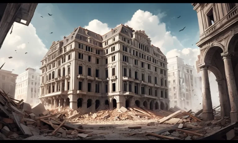 The Old Building Collapsed Dream Meaning