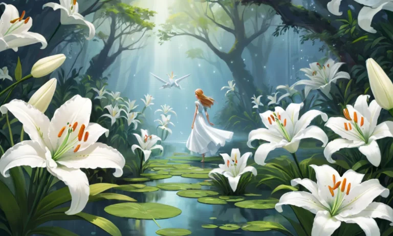 To That You See White Lilies Dream Meaning