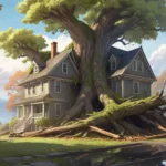 tree fell on the house dream meaning