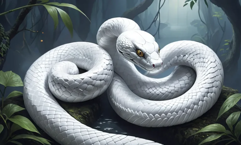 Two-Headed White Snake Dream Meaning