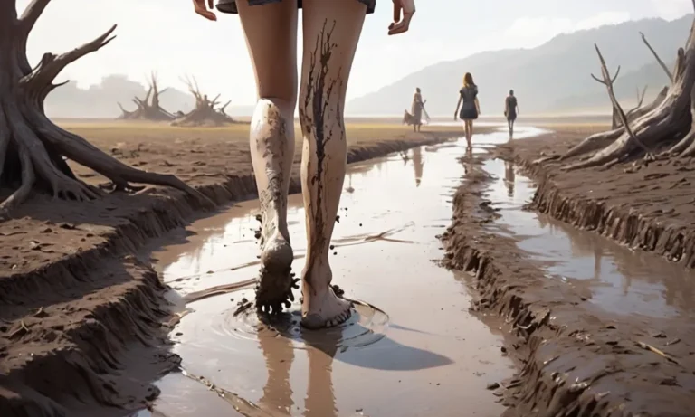 Walking Barefoot In Mud Dream Meaning