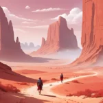 walking in the red desert dream meaning