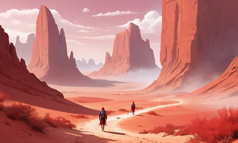 Walking In The Red Desert Dream Meaning