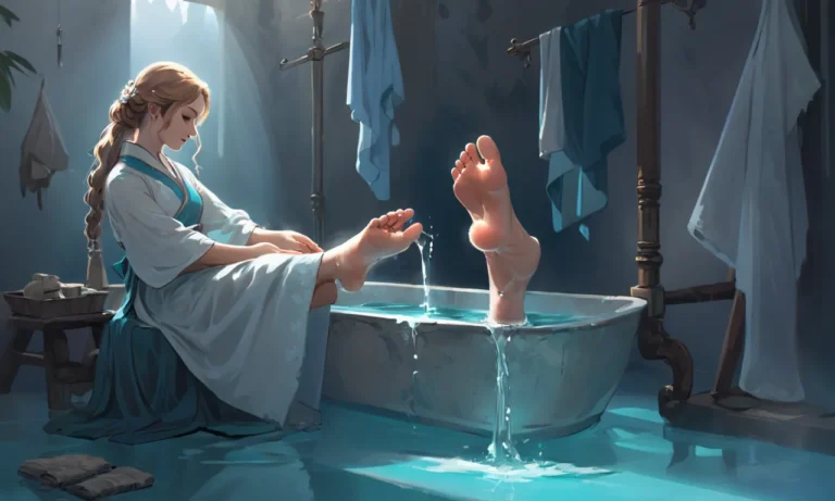 Washing Someone Else’s Feet Dream Meaning