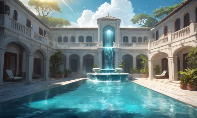 Water Is Coming Out of the Pool Dream Meaning