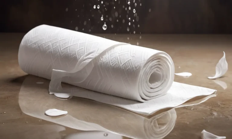 Wet Paper Towel Dream Meaning