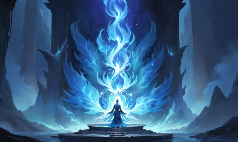 What Does a Blue Flame Mean Spiritually?