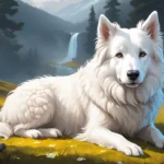 white sheep dog dream meaning