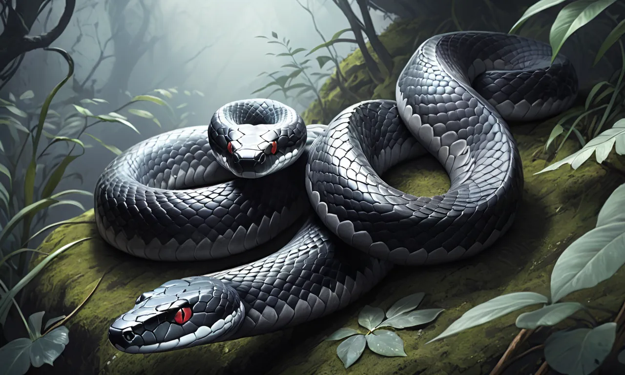 whitened black snake dream meaning