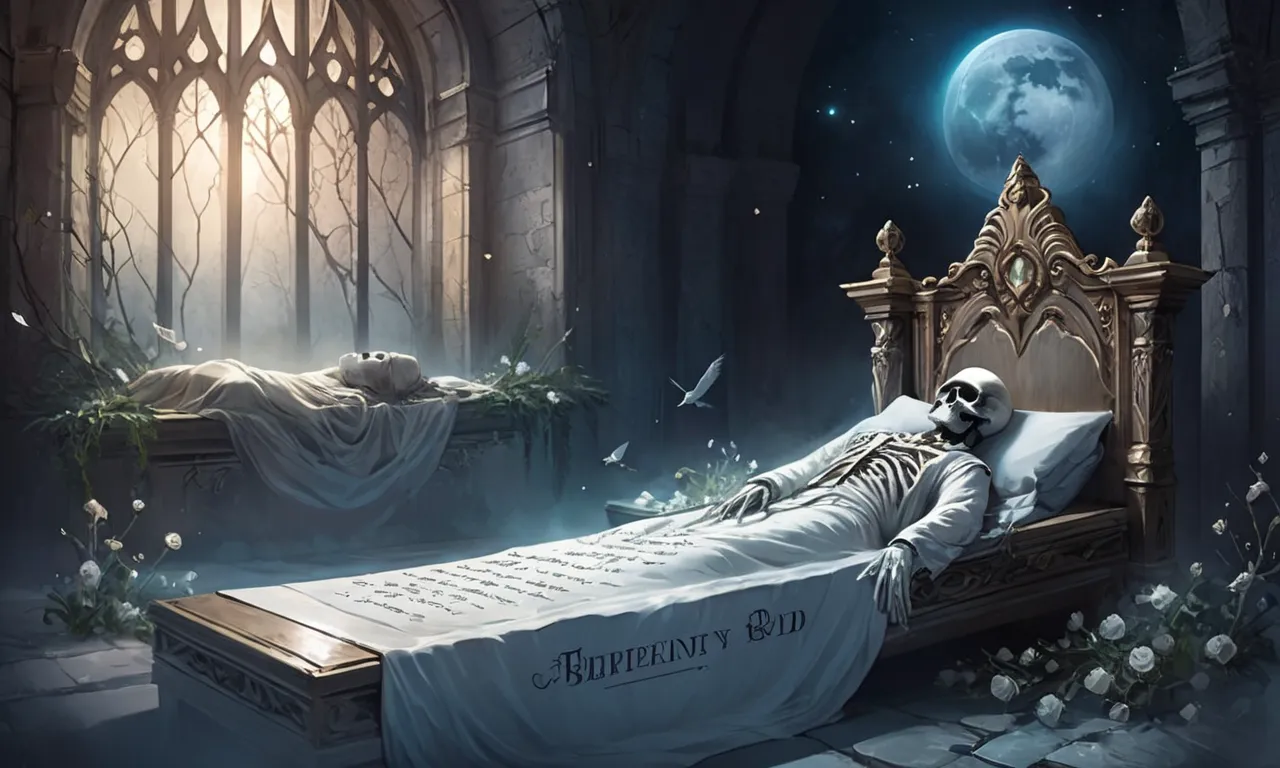 with written name of deceased person dream meaning