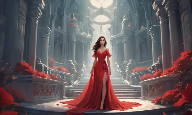 Woman In A Red Dress Dream Meaning