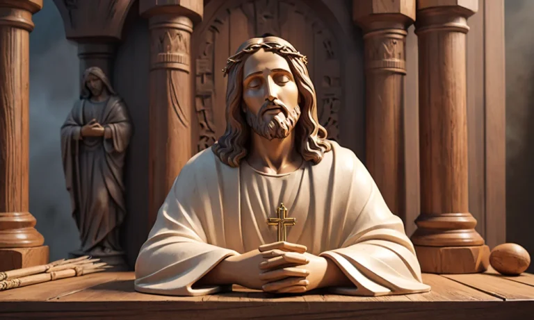 Wooden Statue Of Jesus Dream Meaning