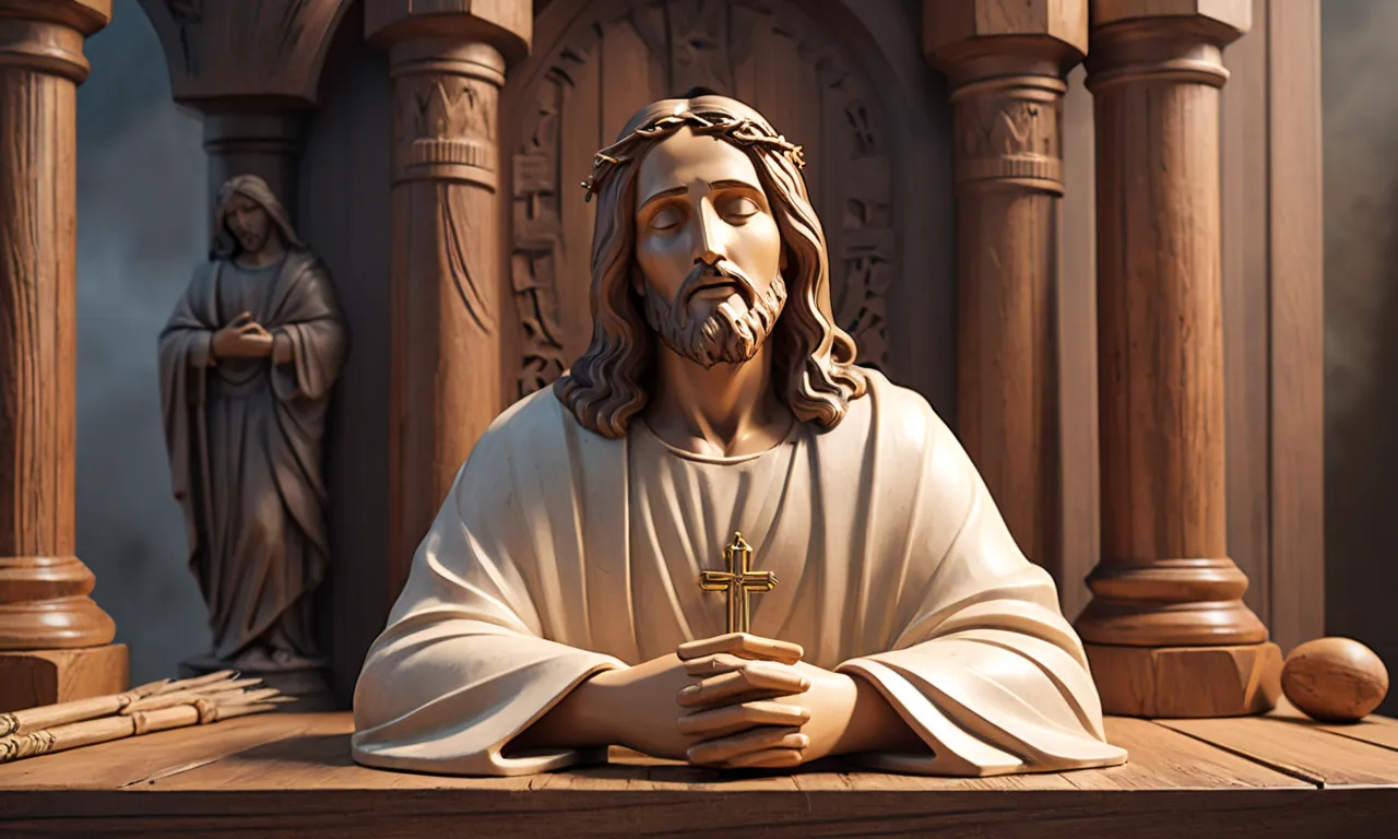 wooden statue of jesus dream meaning