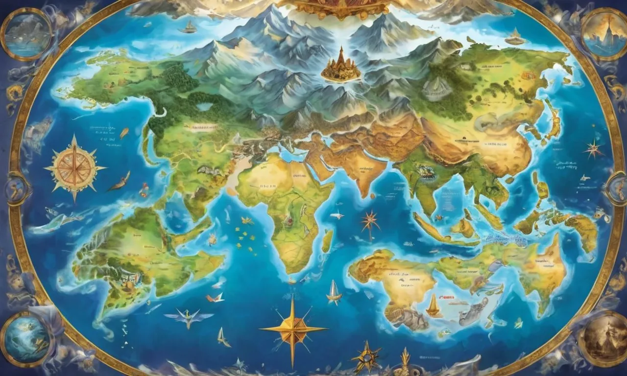 world map dream meaning