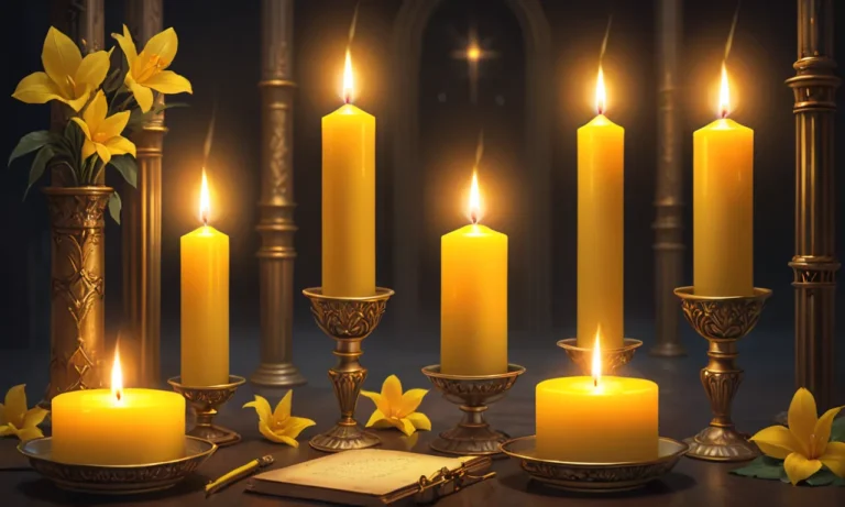 Yellow Candles Dream Meaning