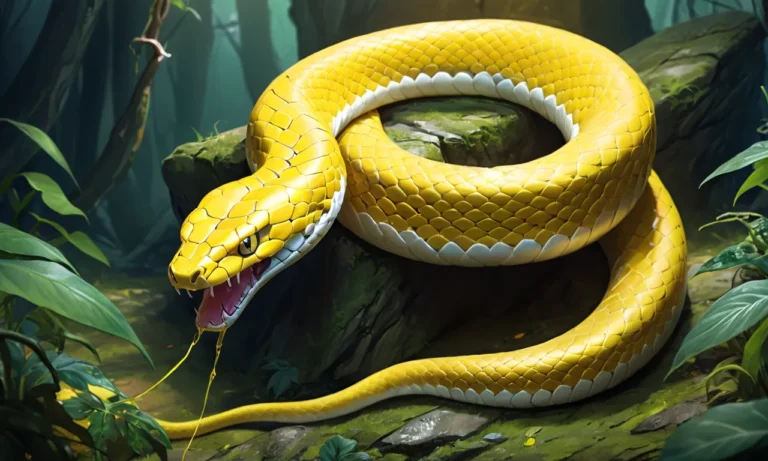 Yellow Snake Bite Dream Meaning