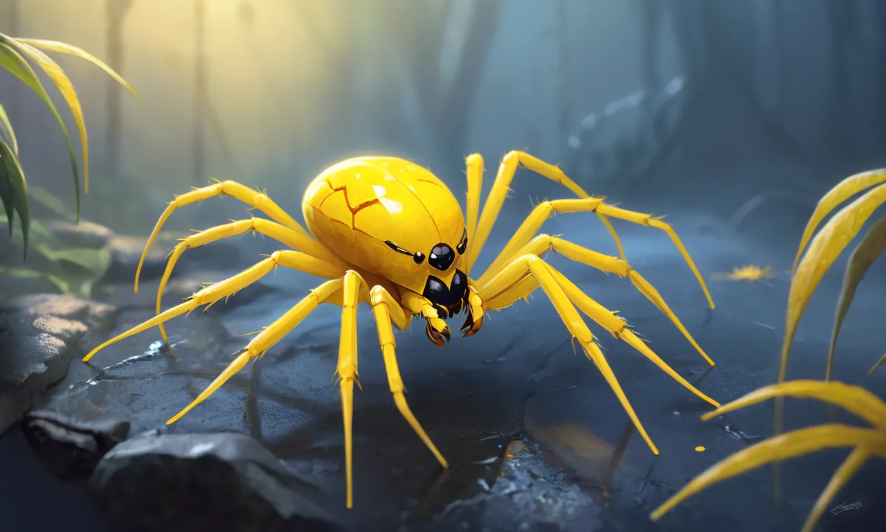 yellow spider dream meaning