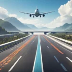 airplane landing on highway dream meaning