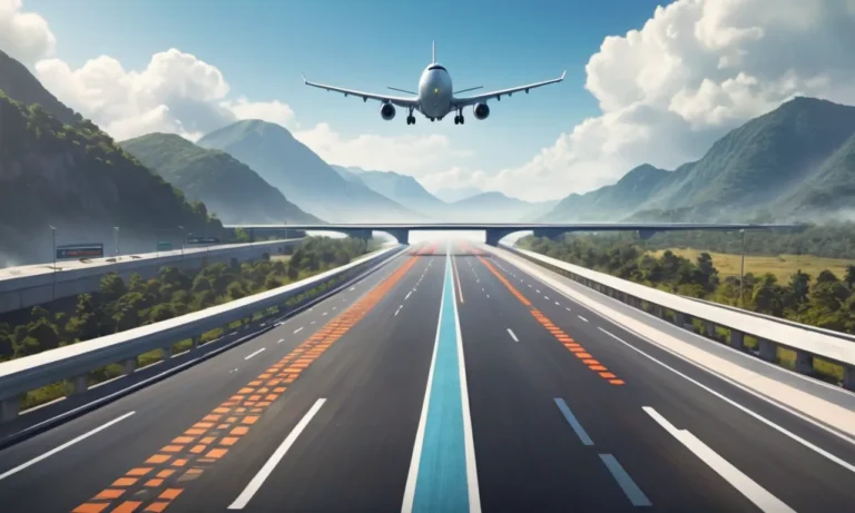 Airplane Landing on Highway Dream Meaning