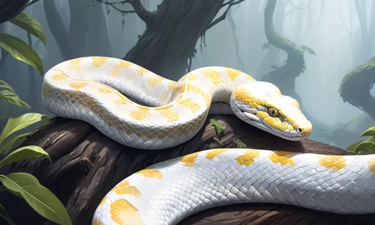 Albino Python: A Skin Dream Meaning Deep Dive