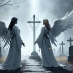 angels guiding me to cemetery dream meaning