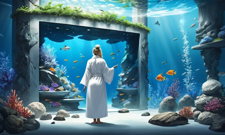 Aquarium Rocks White Bathrobe Dream Meaning