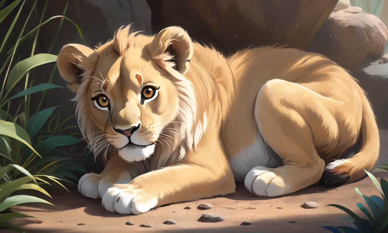 baby lion dream meaning