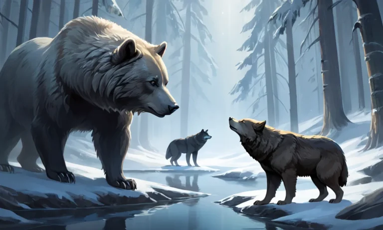 Bear And Wolf Dream Meaning