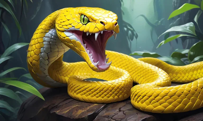 Beheading Yellow Pit Viper Dream Meaning