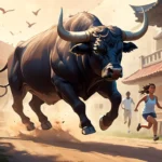 being chased by a bull near my house dream meaning