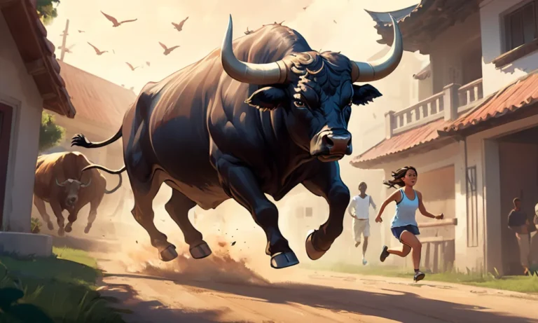 Being Chased By A Bull Near My House Dream Meaning