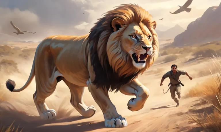 Being Chased By A Lion Dream Meaning