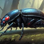 big black bug dream meaning