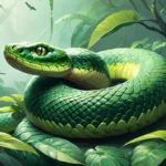 big green snake dream meaning