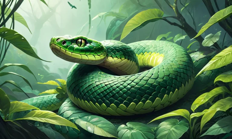 Big Green Snake Dream Meaning