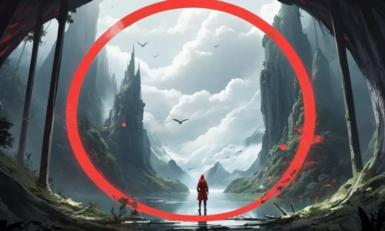 Big Red Circle Dream Meaning