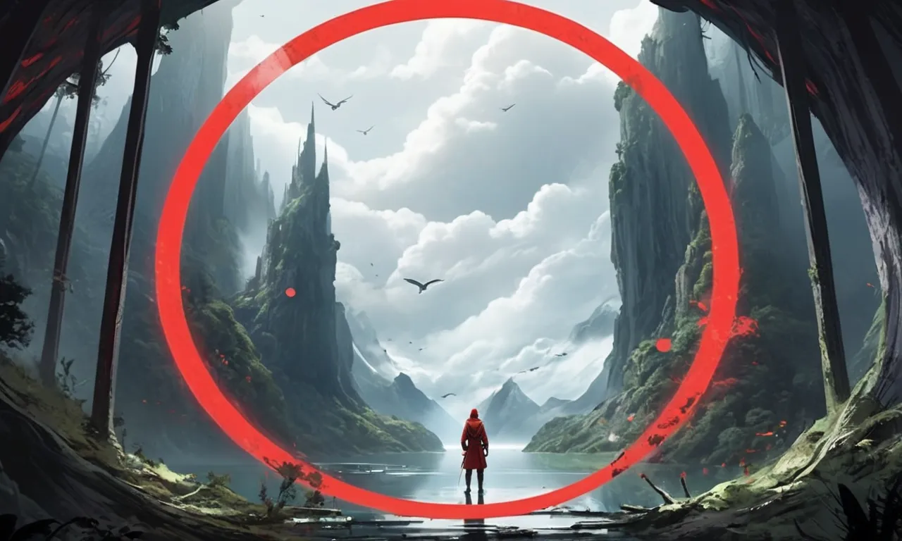 big red circle dream meaning