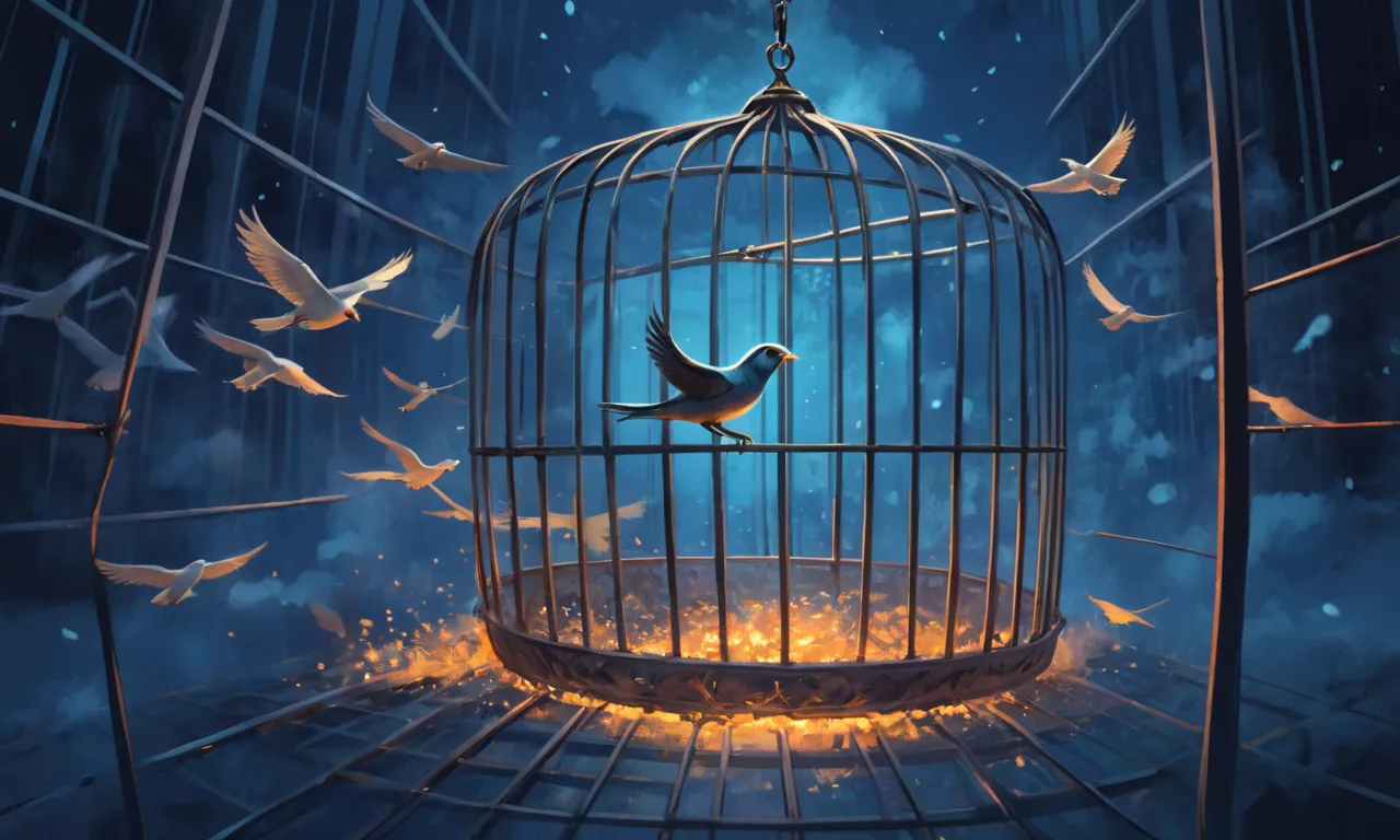 Bird Escaping from The Cage Dream Meaning 1 bird escaping from the cage dream meaning