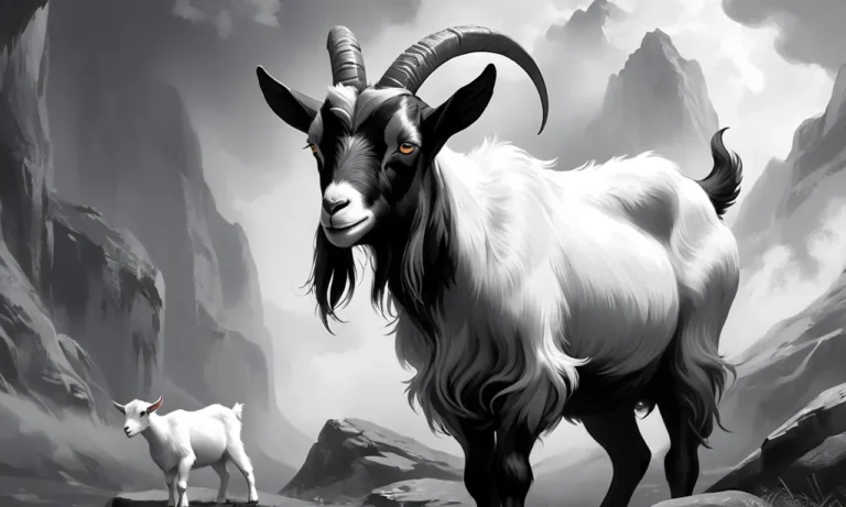 Black And White Goat Dream Meaning