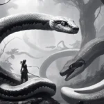 black and white snake bite dream meaning