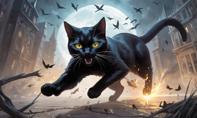 Black Cat Attacking Dream Meaning