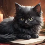 black fluffy kitten dream meaning