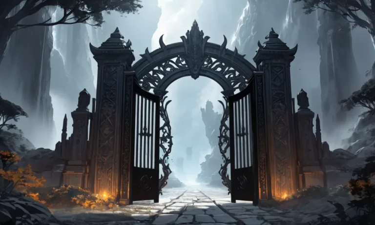 Black Gate Dream Meaning