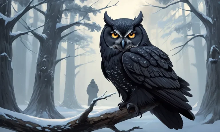 Black Owl Dream Meaning